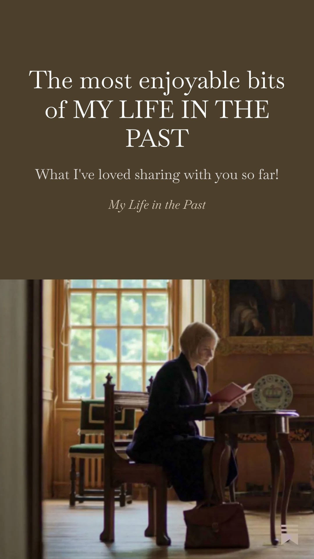 Lucy - What's been the most fun to write so far on MY LIFE IN THE PAST ...