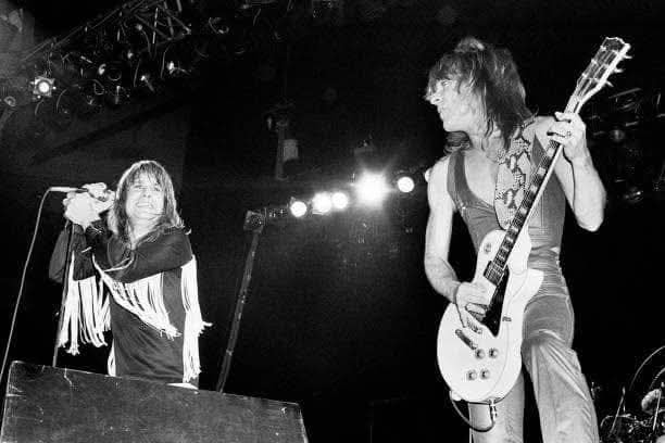 August 14, 1981 with Randy Rhoads at the Nassau Coliseum in