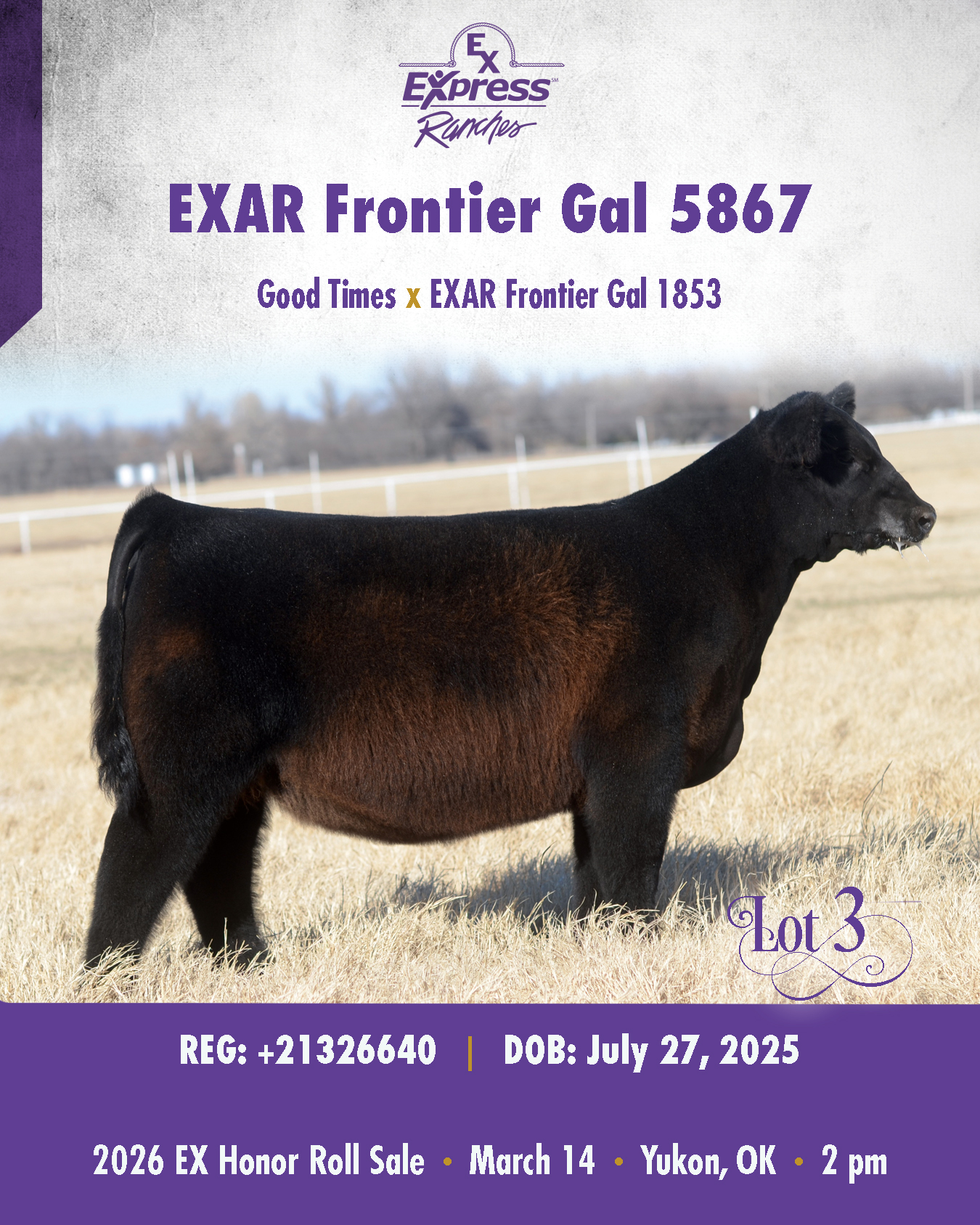 Express Ranches - 𝟐𝟎𝟐𝟔 𝐄𝐱𝐩𝐫𝐞𝐬𝐬 𝐇𝐨𝐧𝐨𝐫 𝐑𝐨𝐥𝐥 𝐒𝐚𝐥𝐞 Sat., March... | Facebook