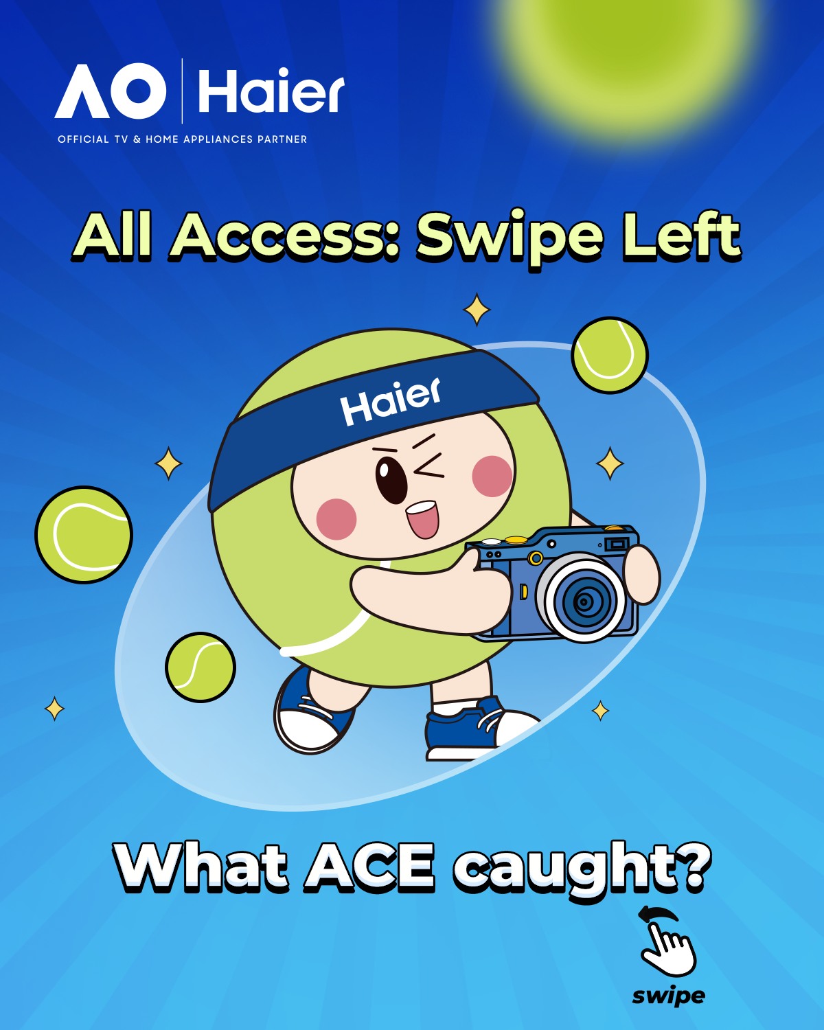 Haier - 👋 スワイプして、 AO26の舞台裏まで見てみよう🤩 ACE... | Facebook