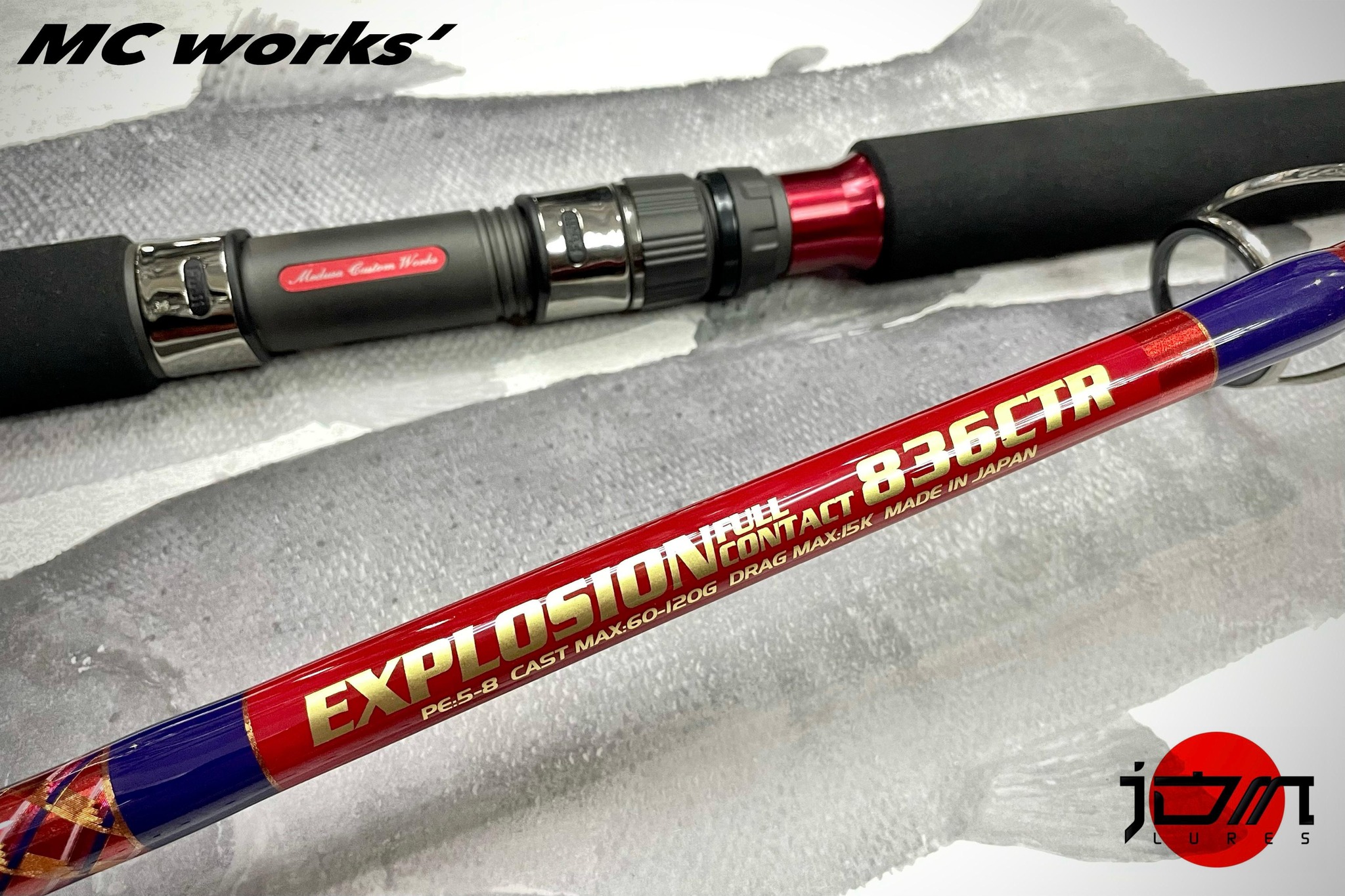 MC Works Explosion Full Contact 836CTR - Custom Model 2022 Ini