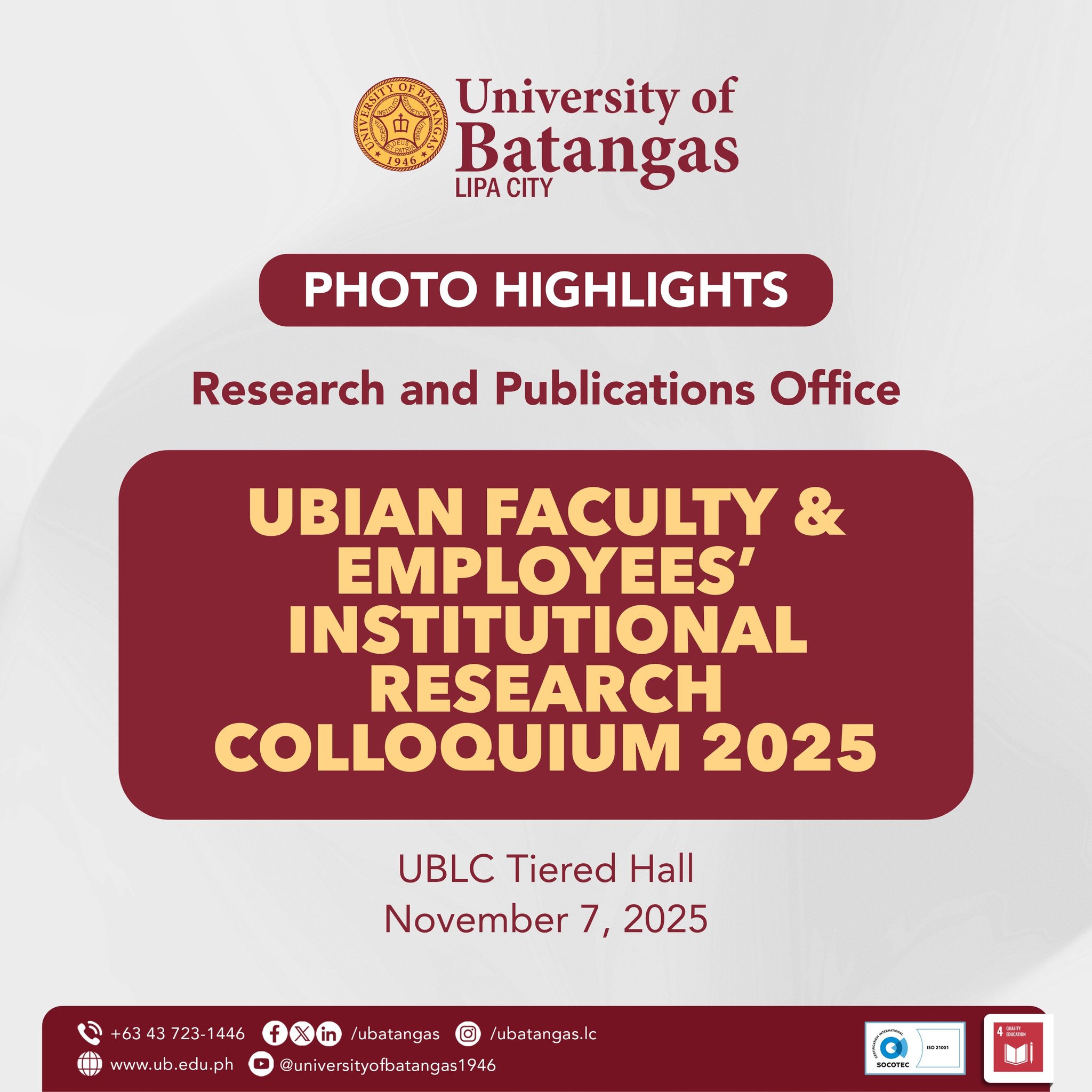 University of Batangas Lipa City | Lipa City