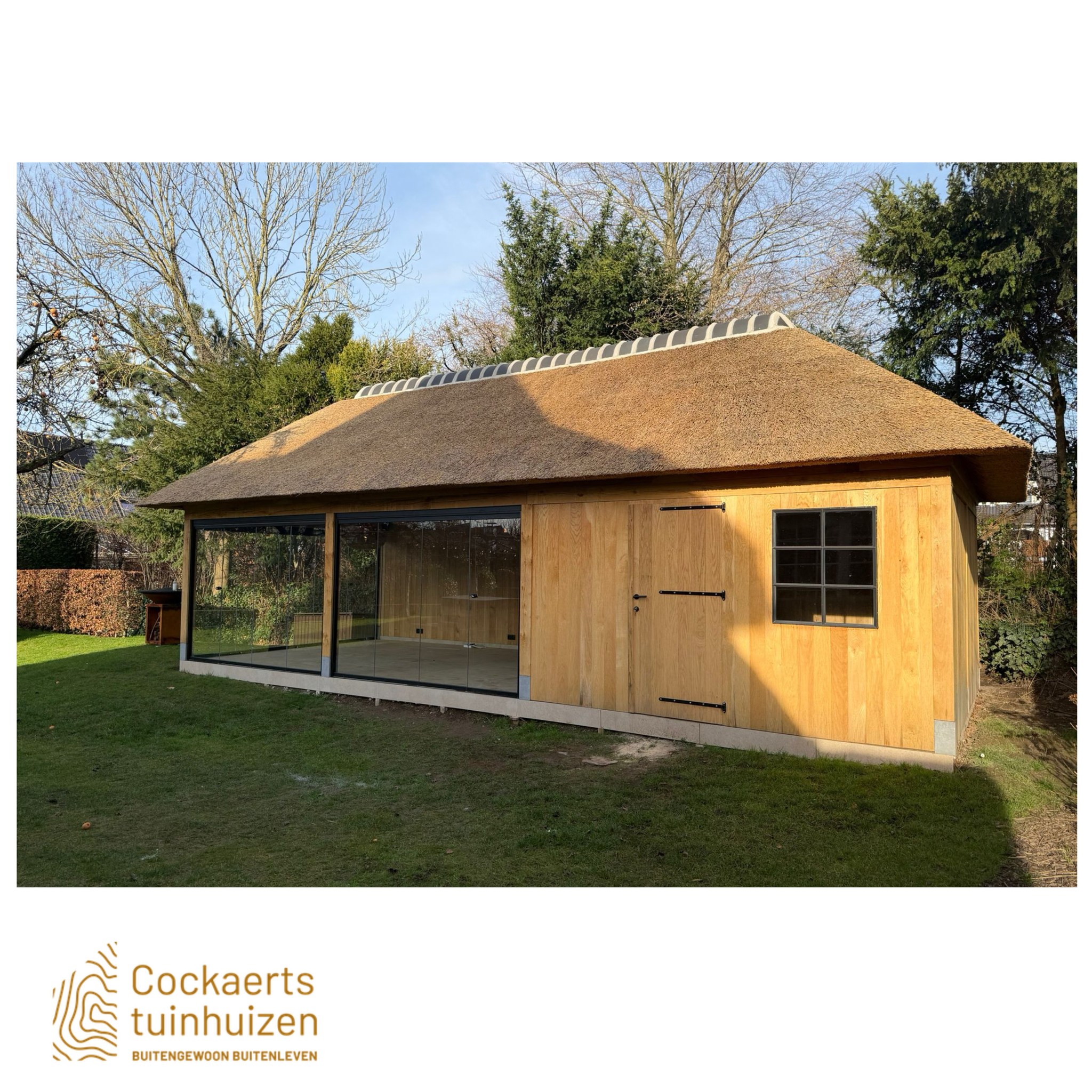 Tuinhuizen Cockaerts - Cubum Thermowood Ayous ~ dit tropisch zachthout ...