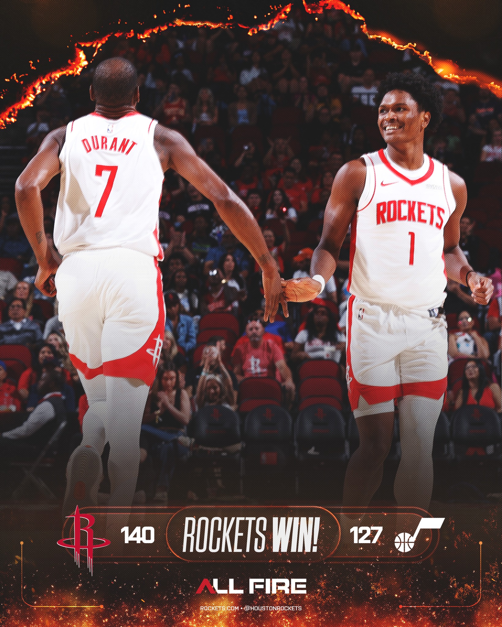 Houston Rockets - That's ️ in a row! | Facebook