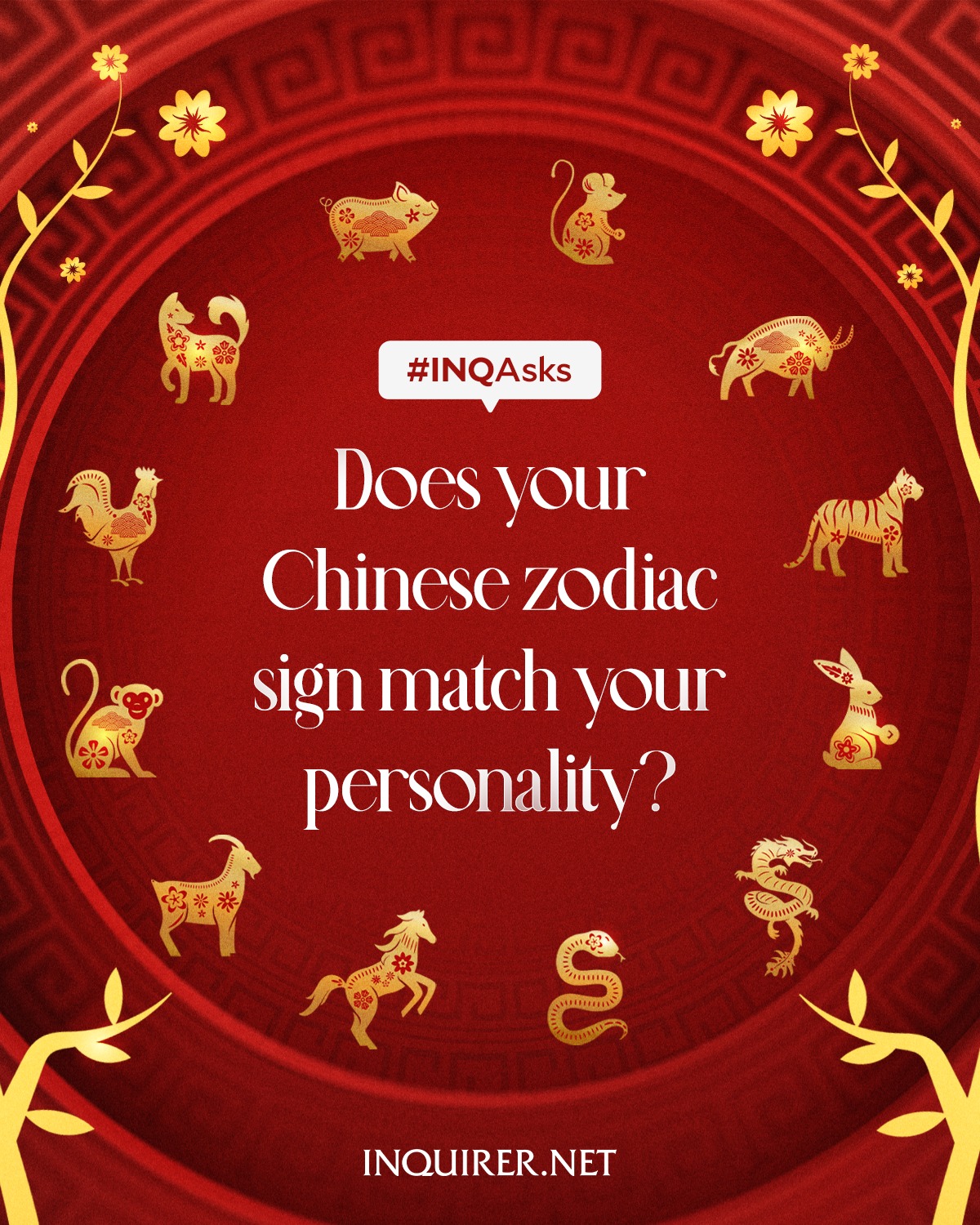 INQUIRER.net - Chinese zodiac signs are represented by... | Facebook