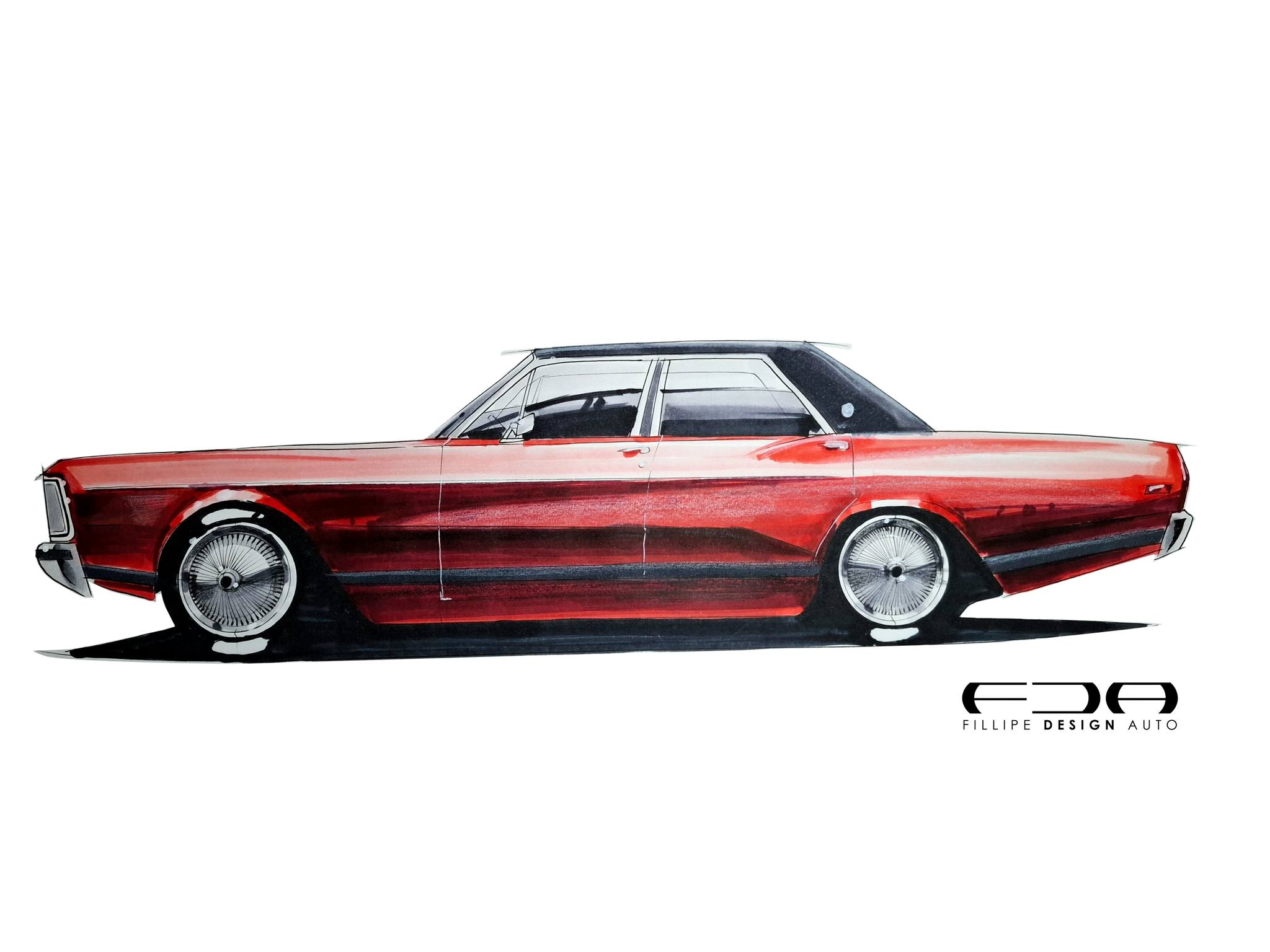 Fillipe Design Auto - CHEVETTE RAT LOOK - Finalizado Com o desenho ...