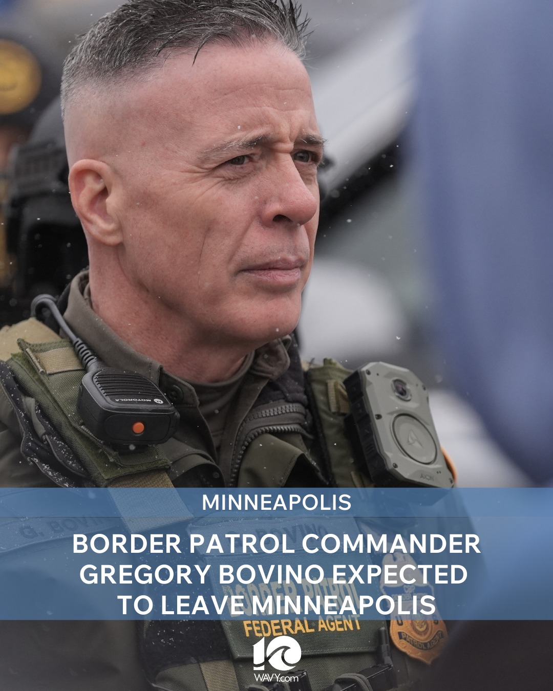 WAVY - Border Patrol commander Gregory Bovino is expected to leave ...