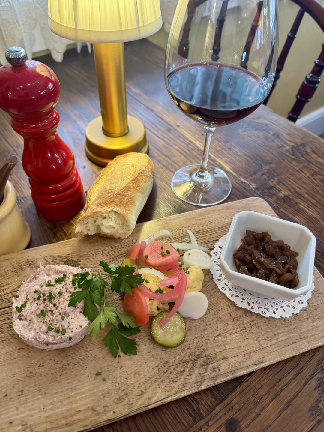 Bistro Jeanty - Duck & goat cheese rillettes with pickled... | Facebook