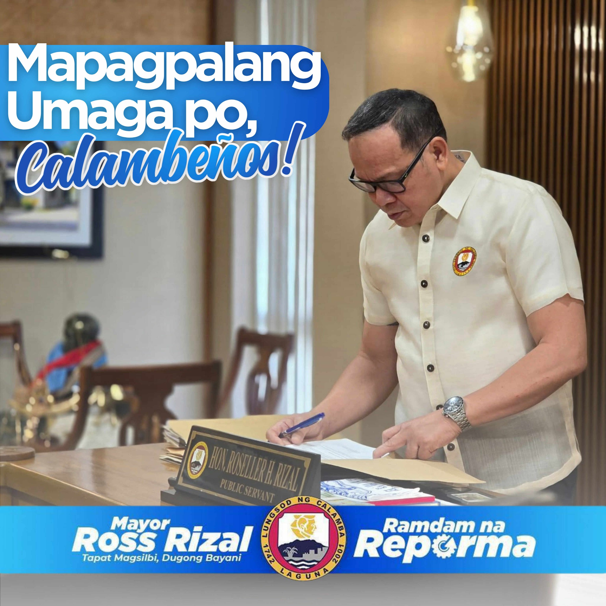 ISANG MAKADIYOS AT... - Mayor Roseller 