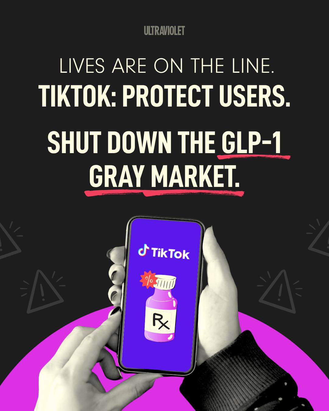 glp-1 gray market Drugs from the UltraViolet - UltraViolet added a