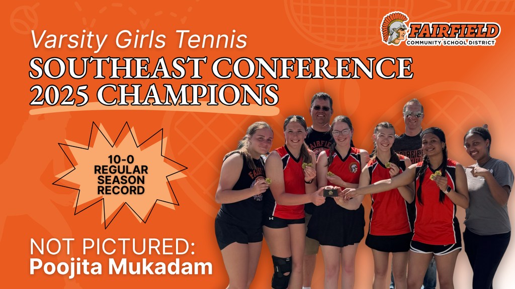 The FHS varsity girls tennis team... - Fairfield High School | Facebook