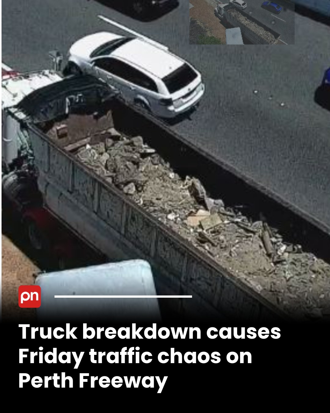 PerthNow - A truck has broken down on a major Perth... | Facebook