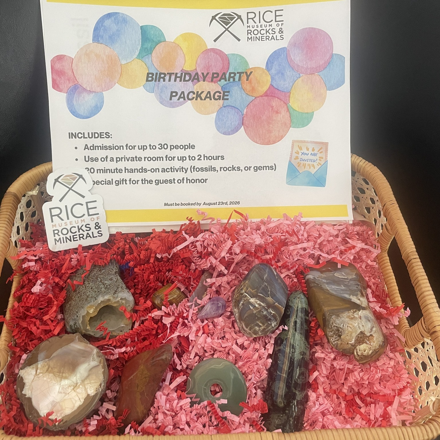 Our raffle drawing... - Rice NW Museum of Rocks and Minerals | Facebook
