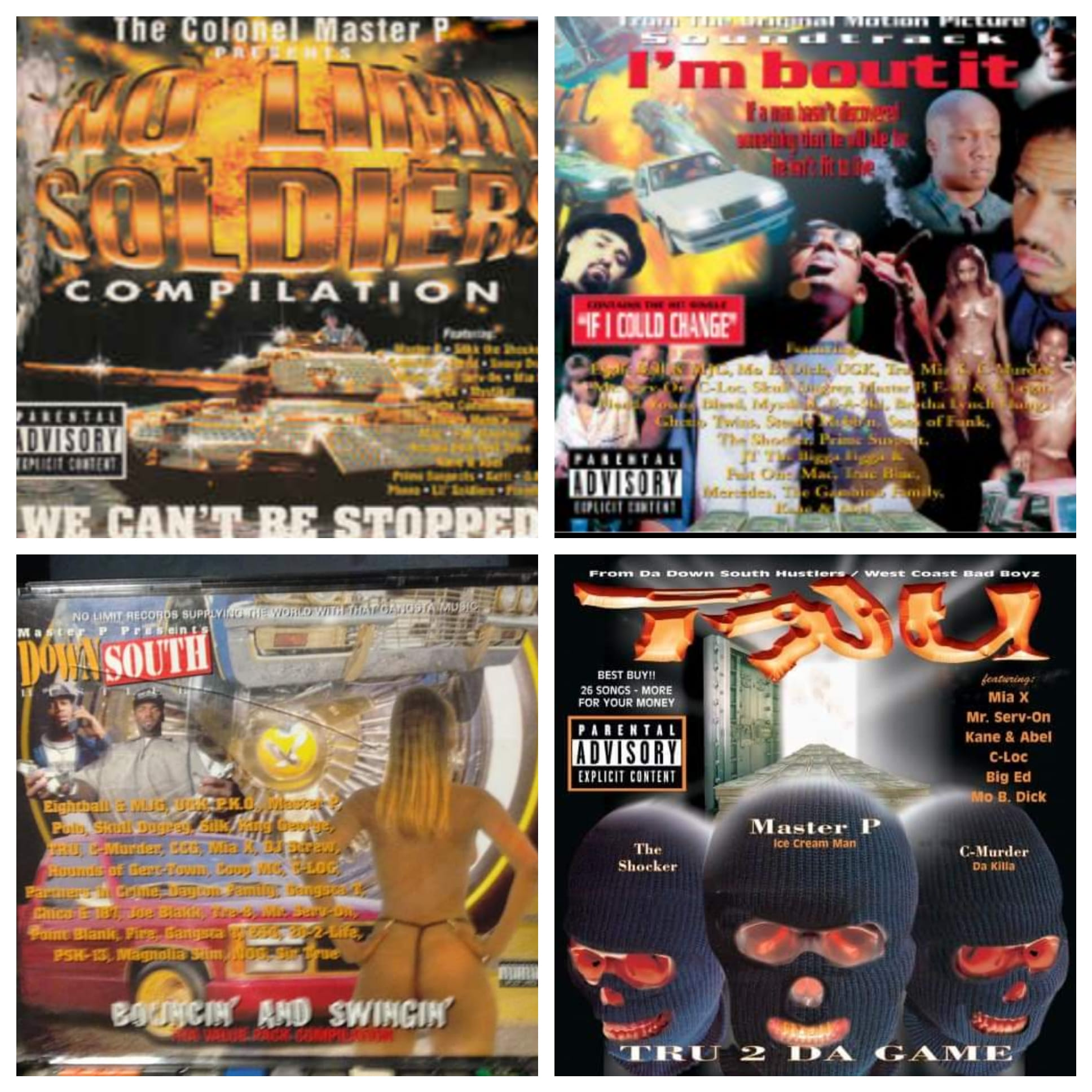 No Limit Records' Down South Hustlers compilation album