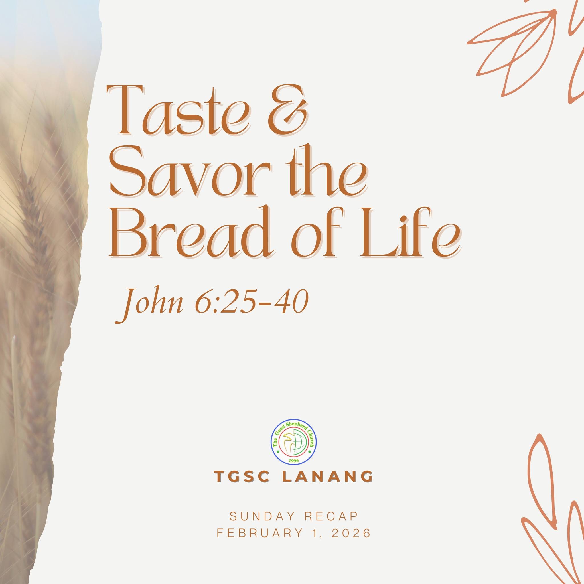 The Good Shepherd... - The Good Shepherd Church - Lanang