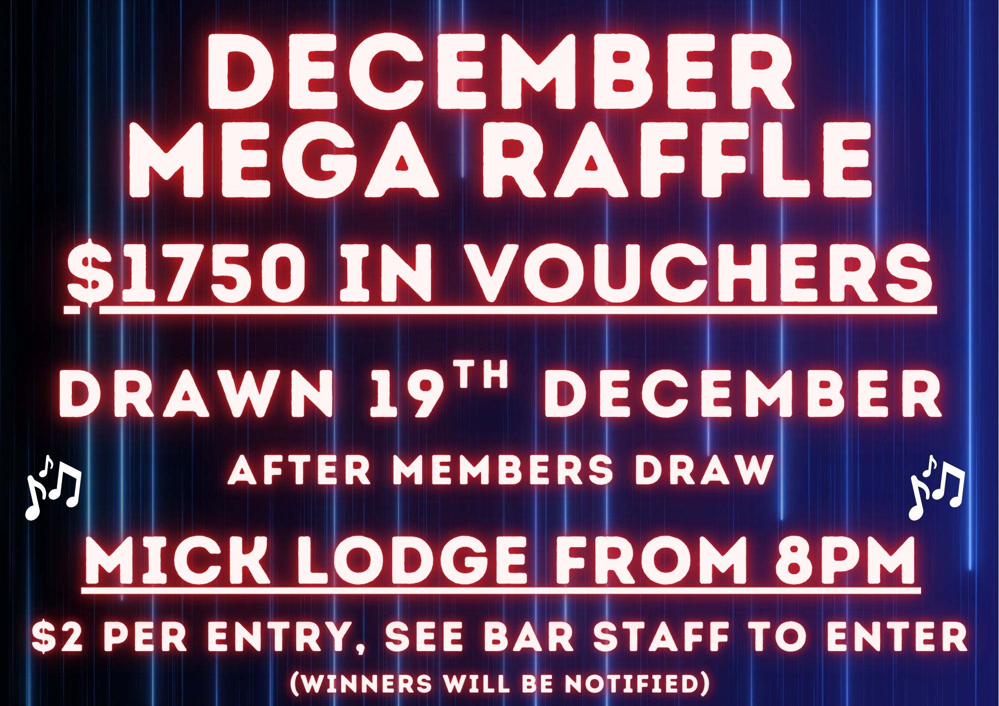 Monster Xmas Raffle with 42 Prizes... - The Morwell Club Inc | Facebook