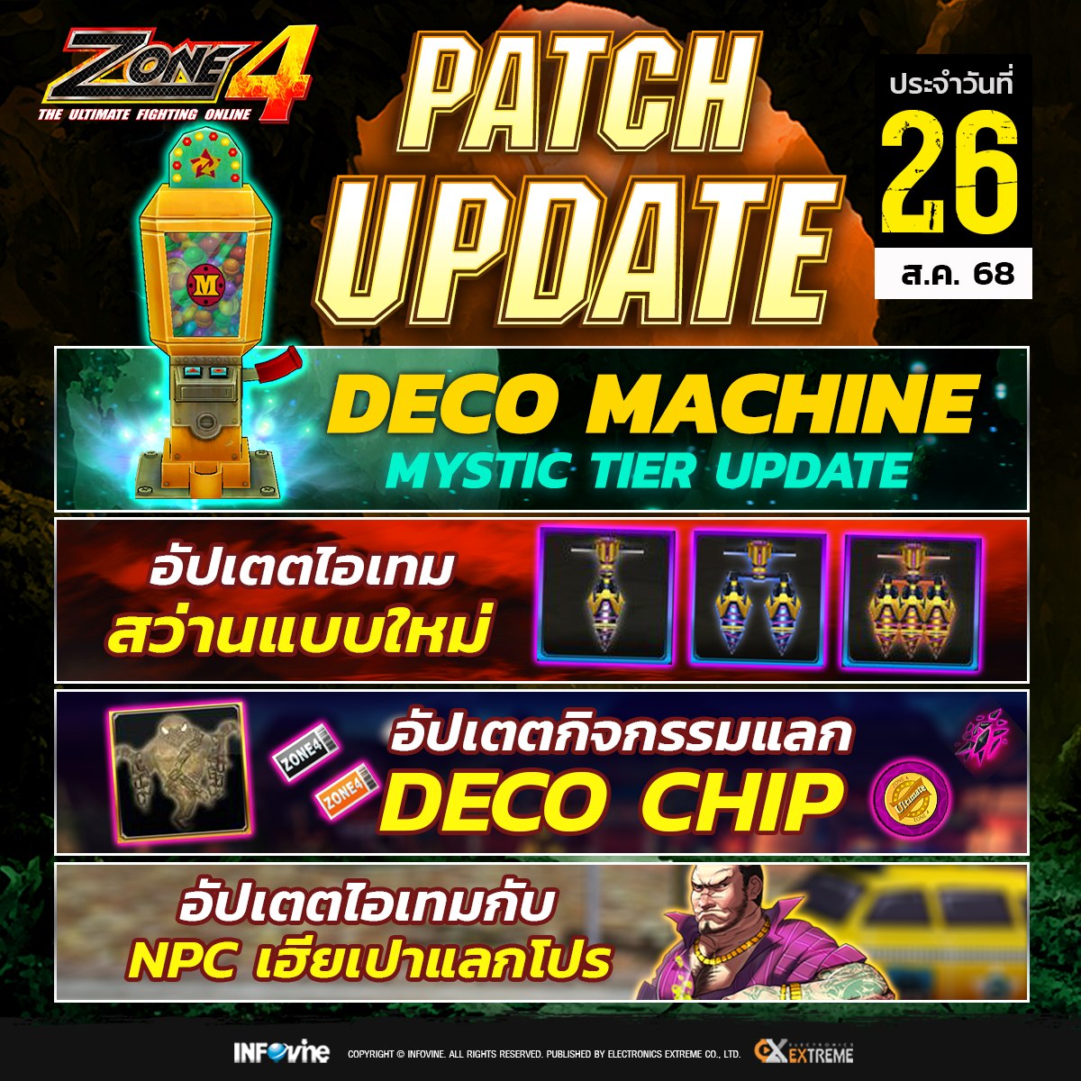 Zone4 Extreme - 🔥เกมเปิดวันนี้ เวลา 16.44 น. เจอกัน🔥🔥🔥🔥 . 📍ใครยังไม่ ...