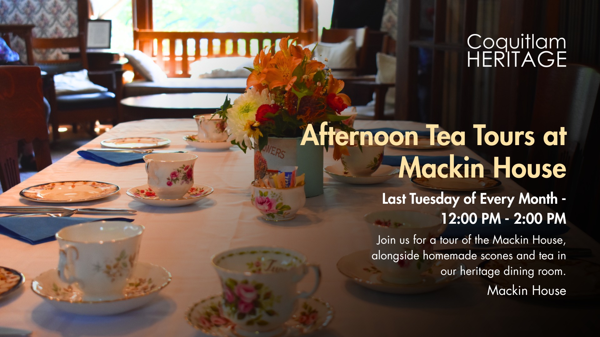 Coquitlam Heritage at Mackin House | Coquitlam BC