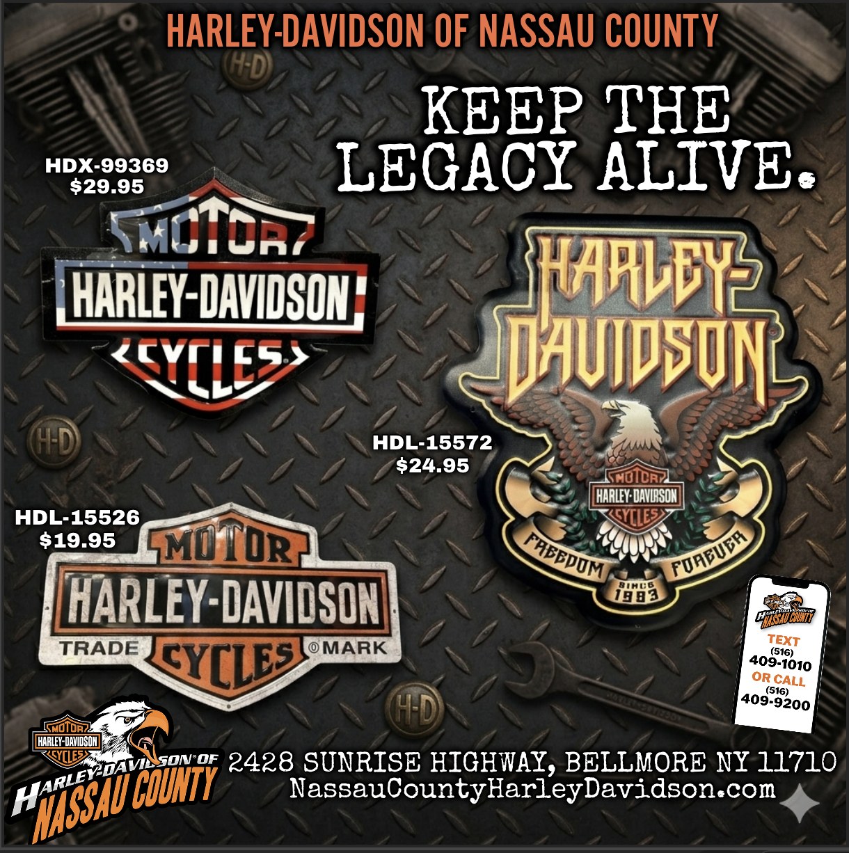 Harley-Davidson - 🔥 KEEP THE LEGACY ALIVE! 🔥 Tin signs for homes