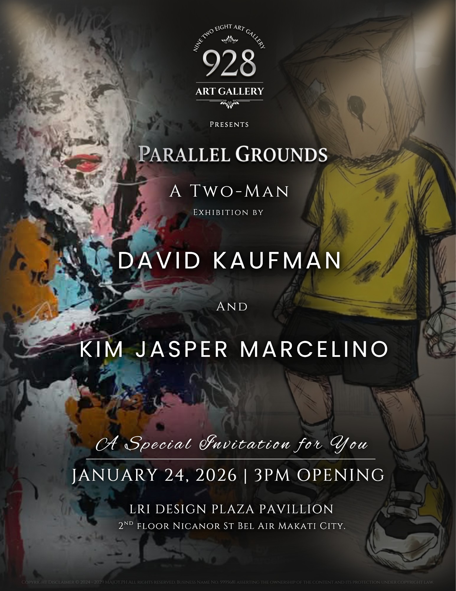 Nine - 🎨 PARALLEL GROUNDS A Two-Man Exhibition 928 Art Gallery proudly ...