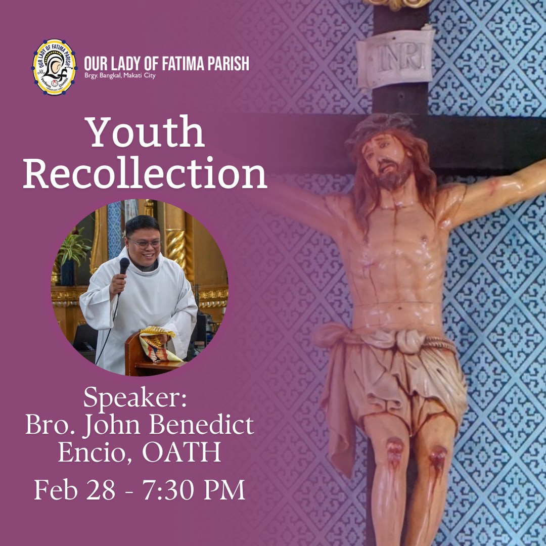 Our - Youth Recollection | Lenten Activity 2026 ️ As part of our Lenten ...
