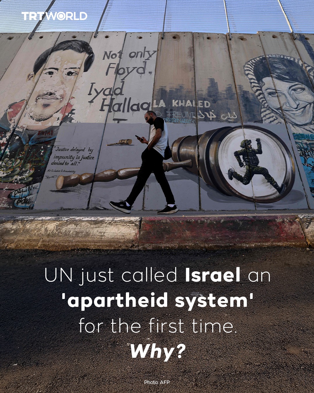 TRT - The UN rights chief just called Israel an 'apartheid system' for ...