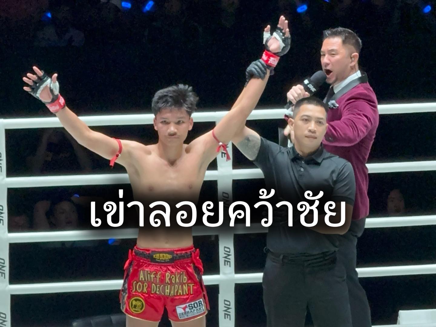 #เข่าลอยนำชัย อาลีฟ ส.เดชะพันธ์... - Lumpinee Muaythai | Facebook