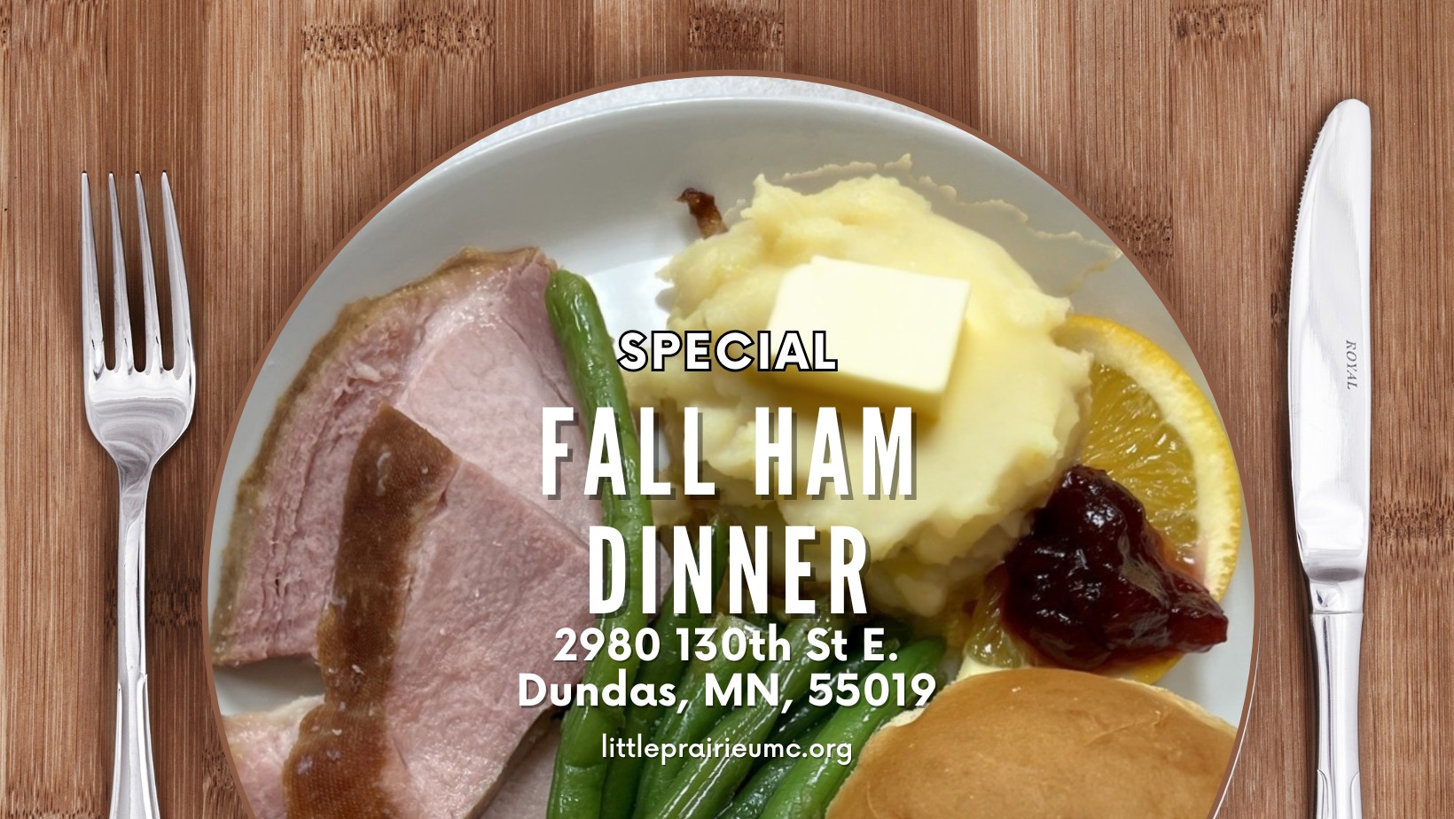Fall Ham Dinner