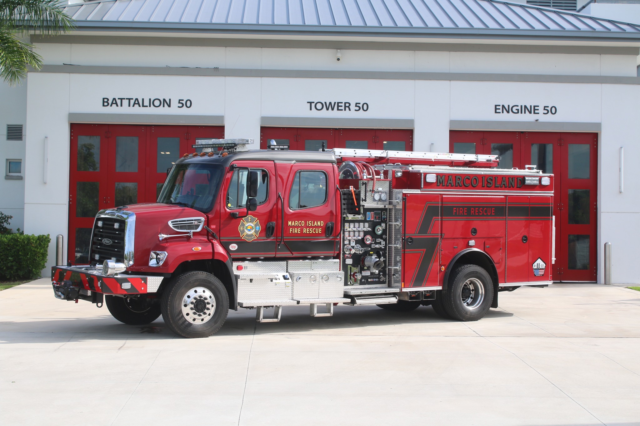 New Fire Engine Delivered to Marco Island Marco Island Fire Rescue 