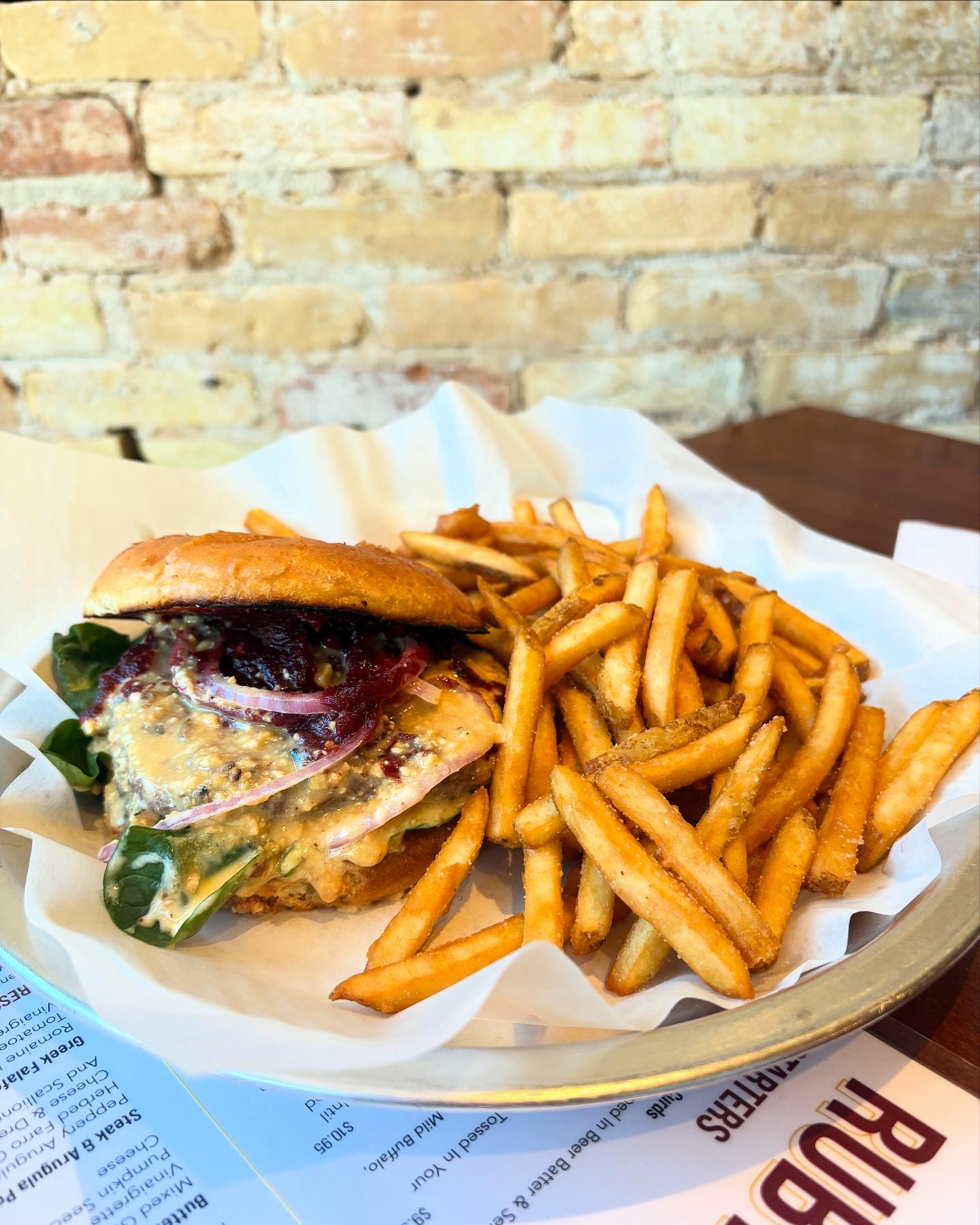 Our Burger of the Week! Beck’s burger... - Ruby Owl Tap Room | Facebook