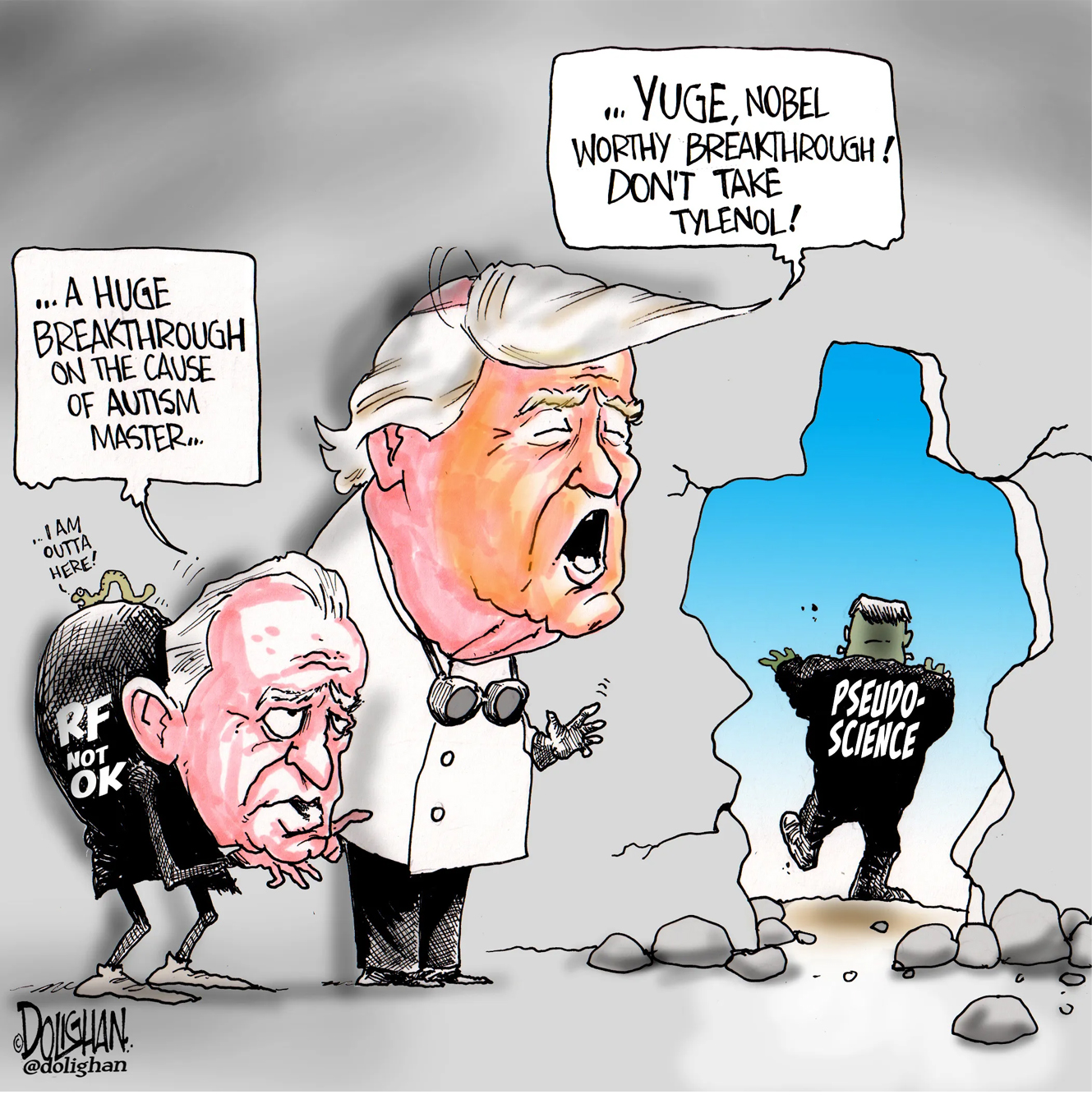 Brandon Weber - The image says it all: Trump and his... | Facebook
