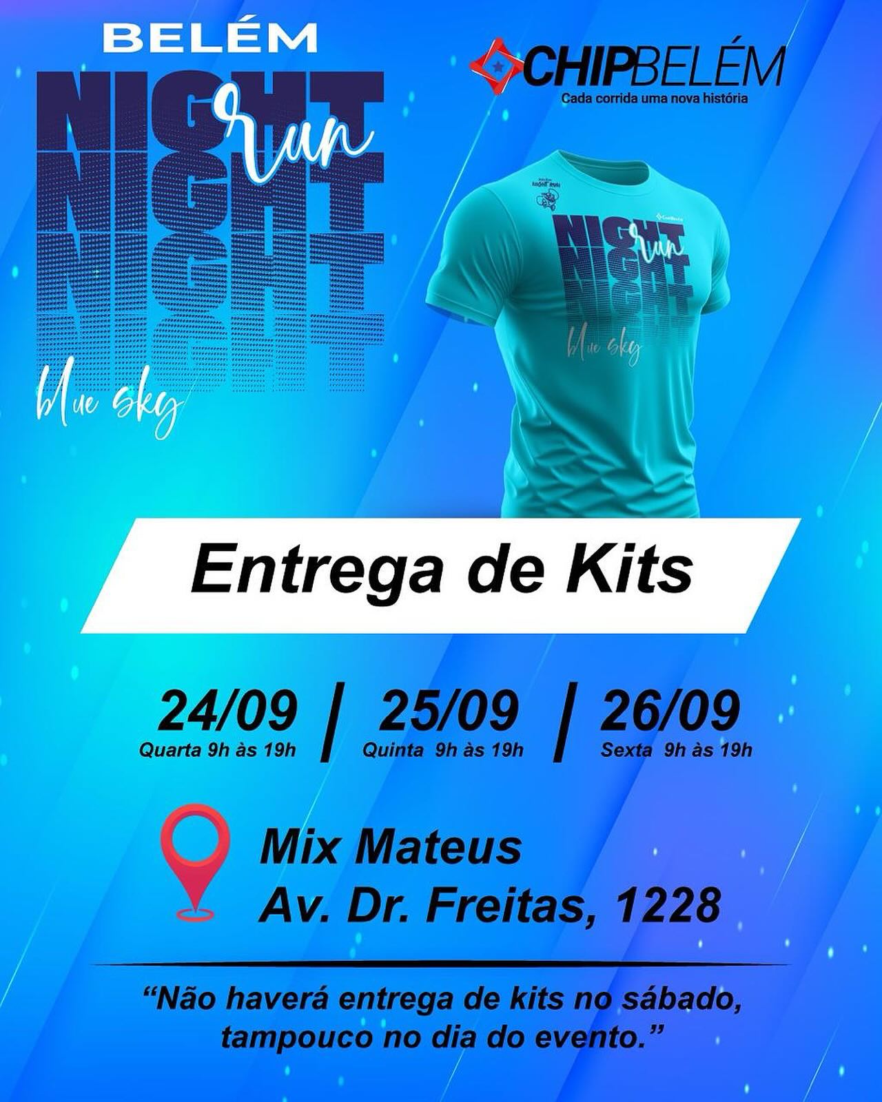 Chip - 🚨 Atenção, Runners! ☀️🏃‍♂️🏃‍♀️ A entrega dos kits da Corrida ...