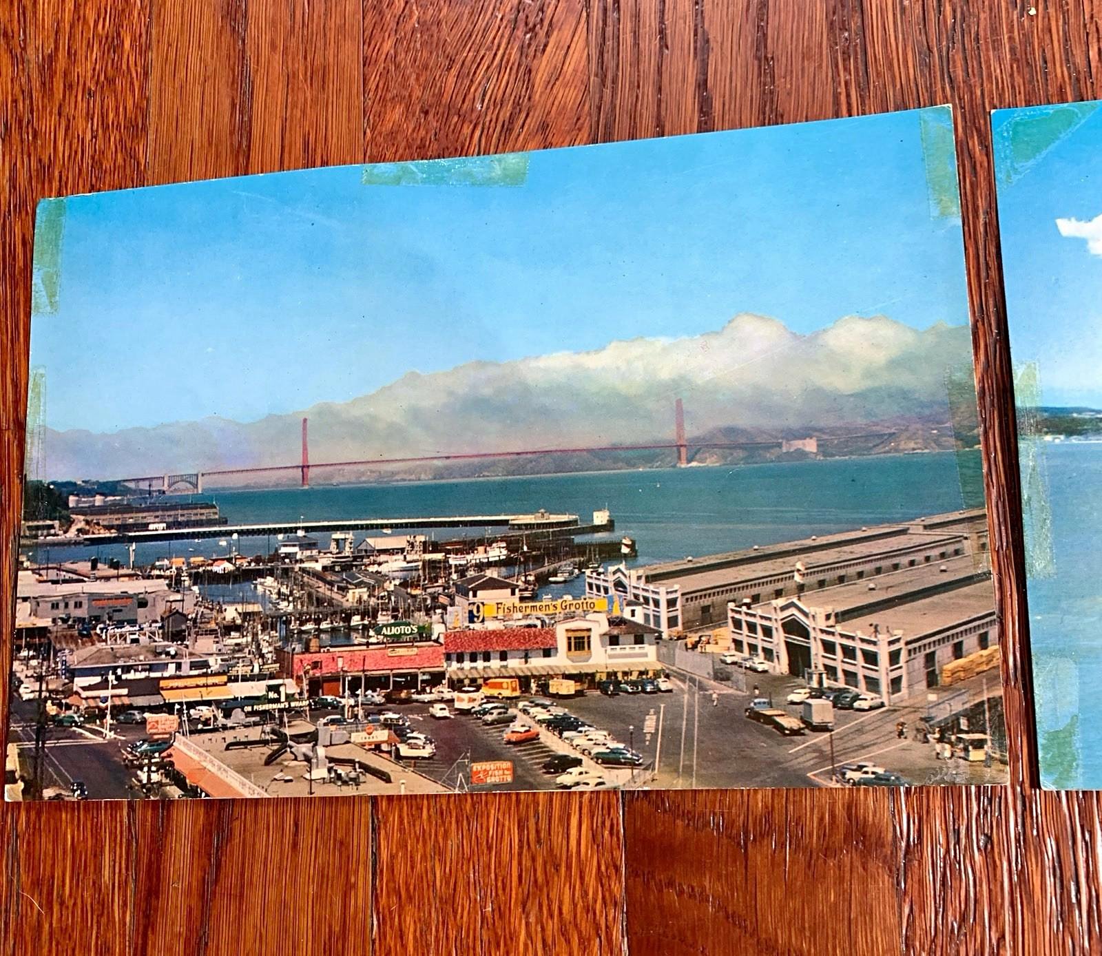 Vintage1950's Giant Post Card Fir 13.000 Board Feet Log (Used ...