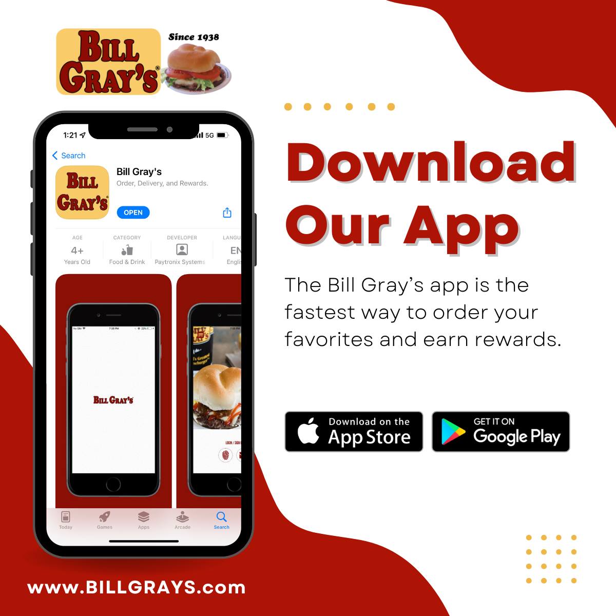 Bill Grays Specials Today Wallpaper For Iphone