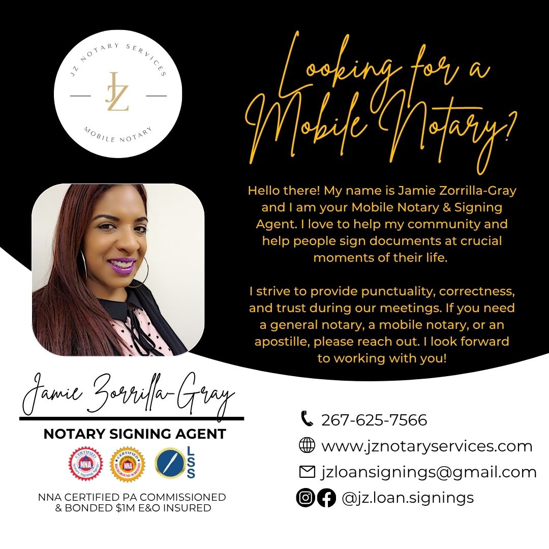 Jamie Zorrilla-Gray - Notary Signing Agent