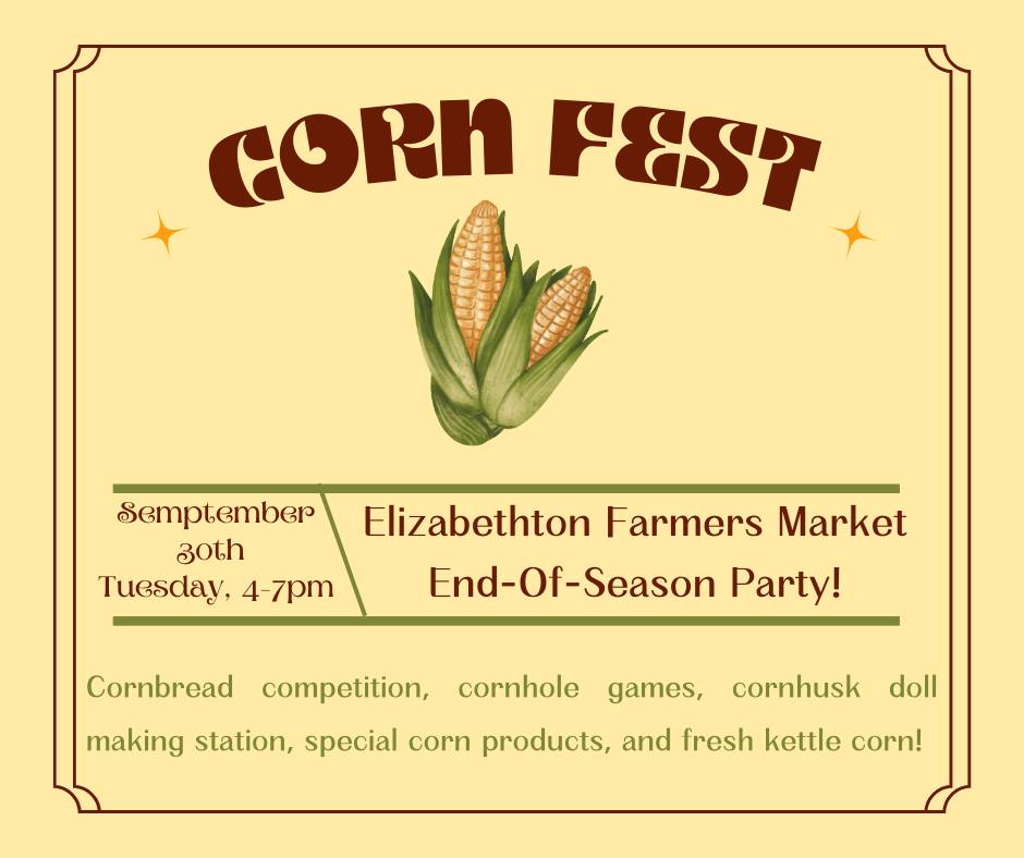 Corn Fest & Cornbread Contest @ Elizabethton Farmers Market