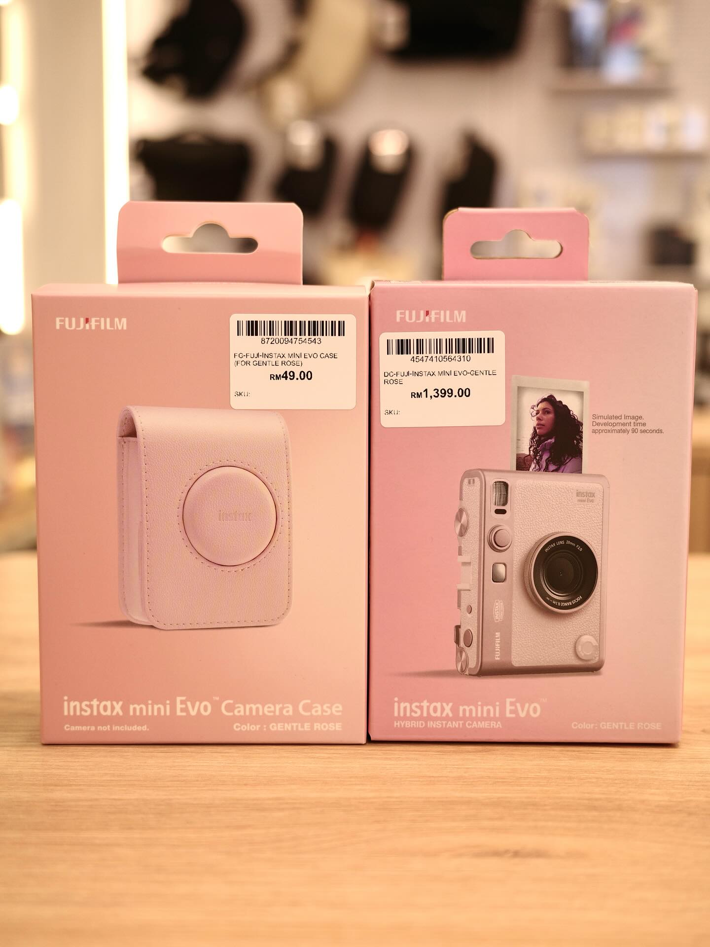 ✨ Gentle Rose · ✨ Elevate your memories with the Instax Mini Evo 