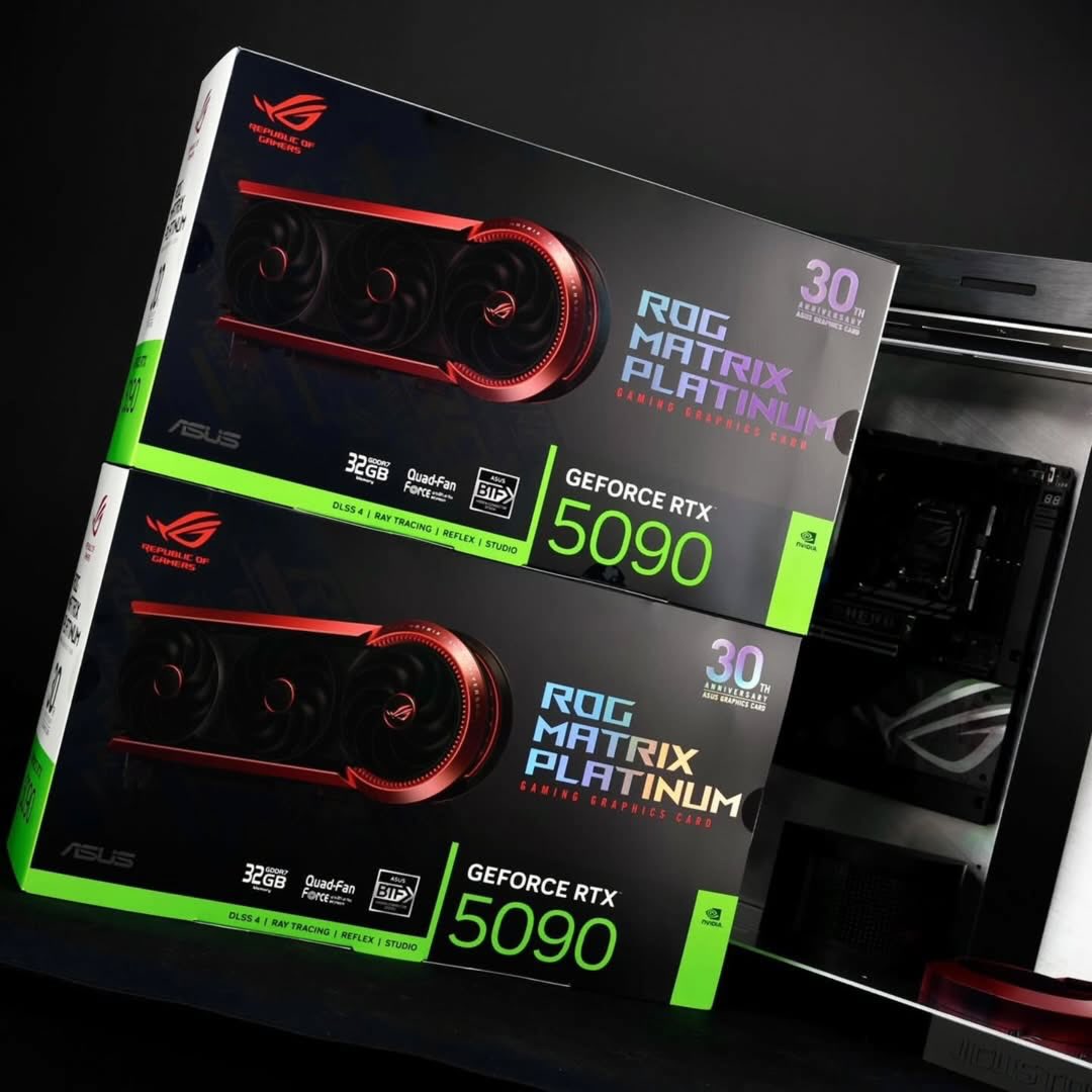 ASUS - 🤩 The ROG Matrix Platinum GeForce RTX 5090 is a true gem ...