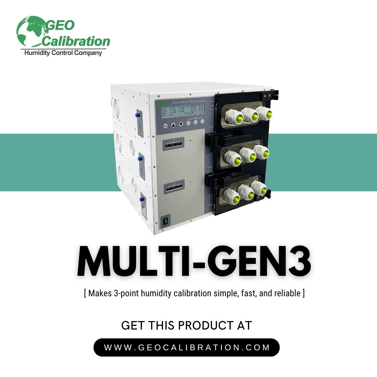GEO - The MULTI-GEN3 delivers simultaneous 3-point calibration with ...