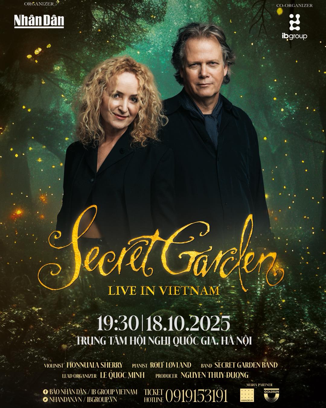 Việt - 🚨 Norwegian-Irish musical duo Secret Garden will perform in Việt ...