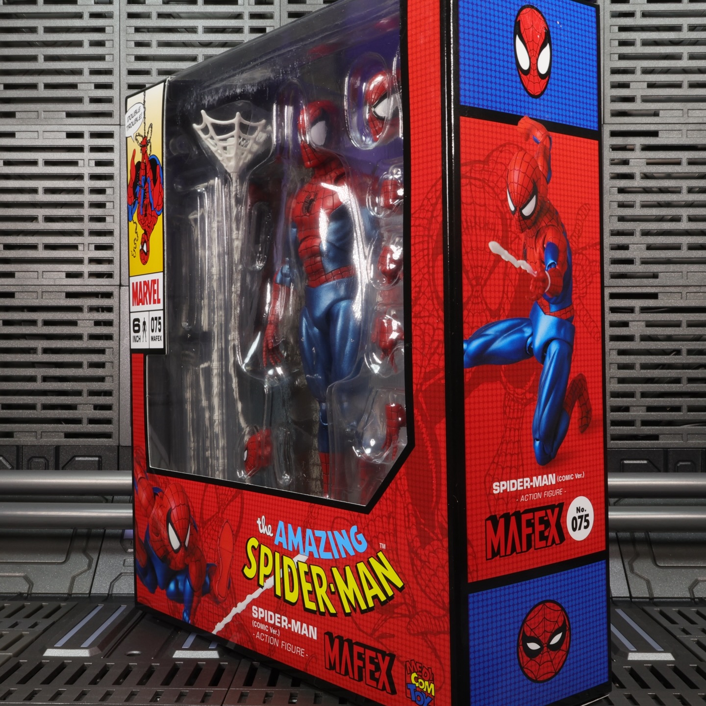 Medicom Toy Mafex No. 075 Marvel SPIDER-MAN The Amazing Spider-Man 