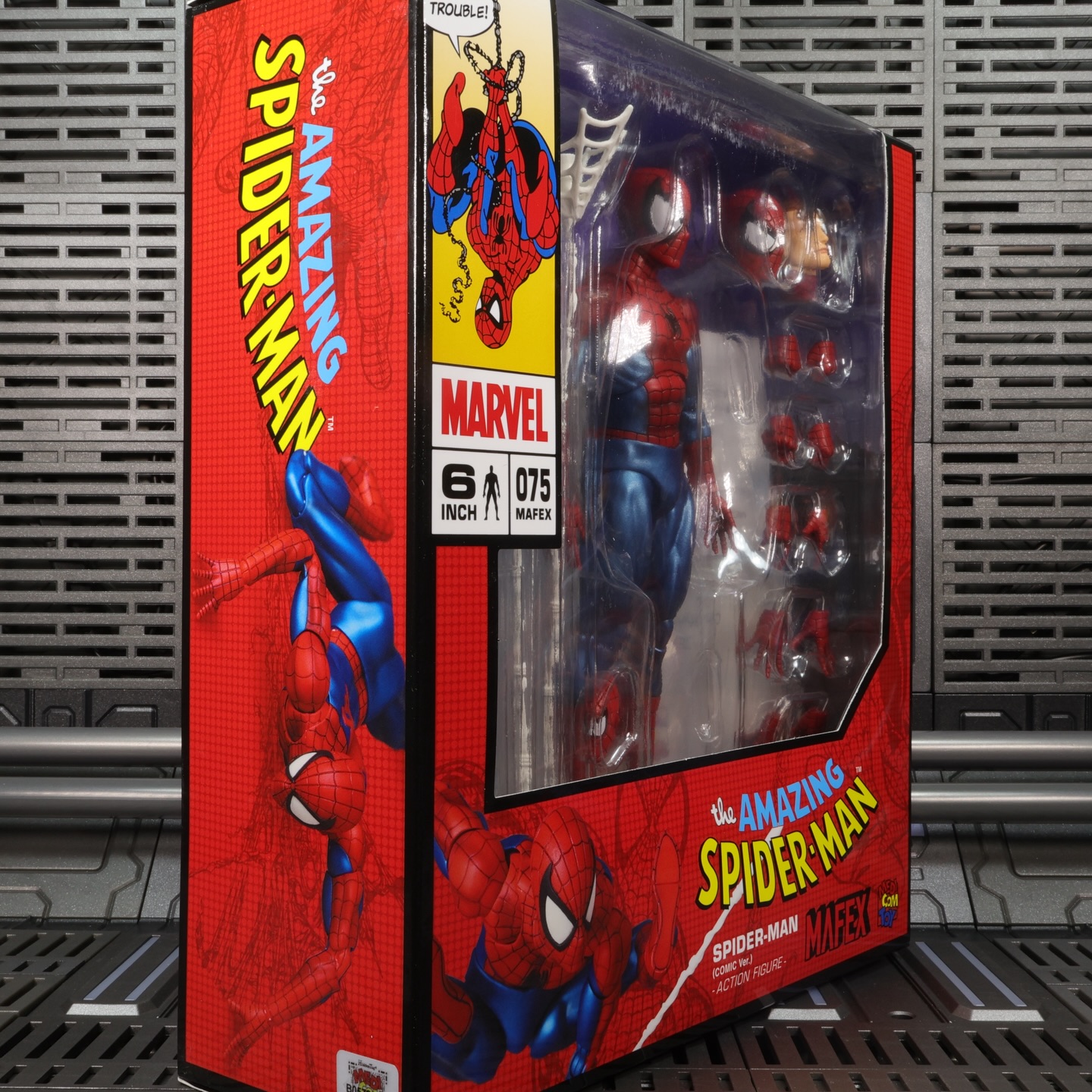 Medicom Toy Mafex No. 075 Marvel SPIDER-MAN The Amazing Spider-Man 
