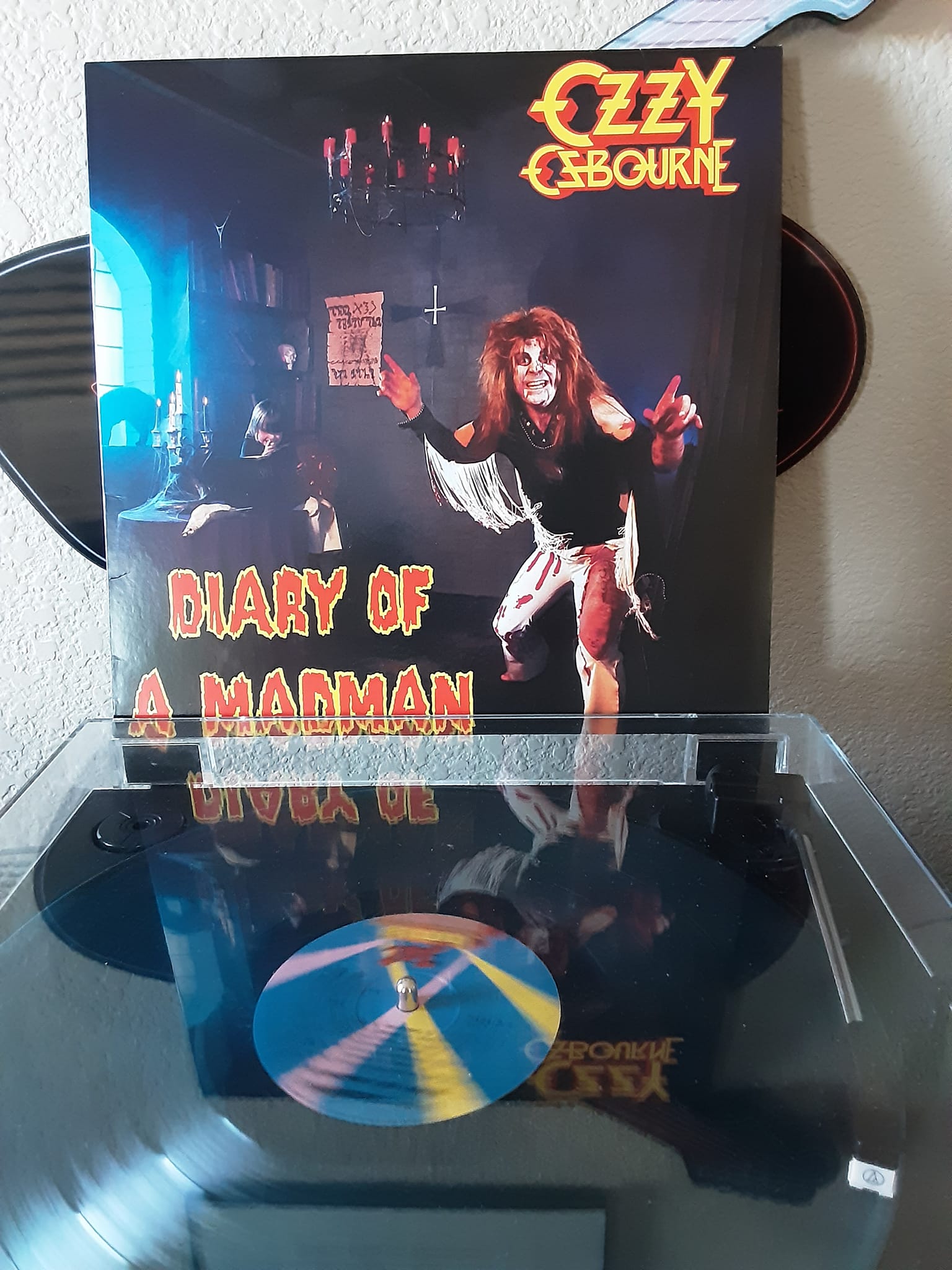 Ozzy Osbourne Diary Of A Madman 1981 Jet Reissue