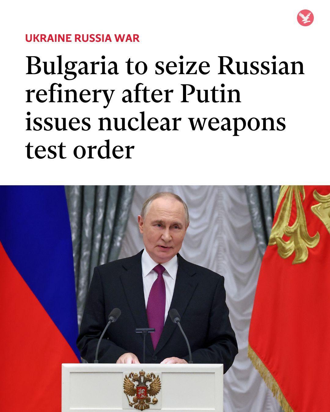 The Independent - Bulgaria moves to capture Russian refinery | Facebook