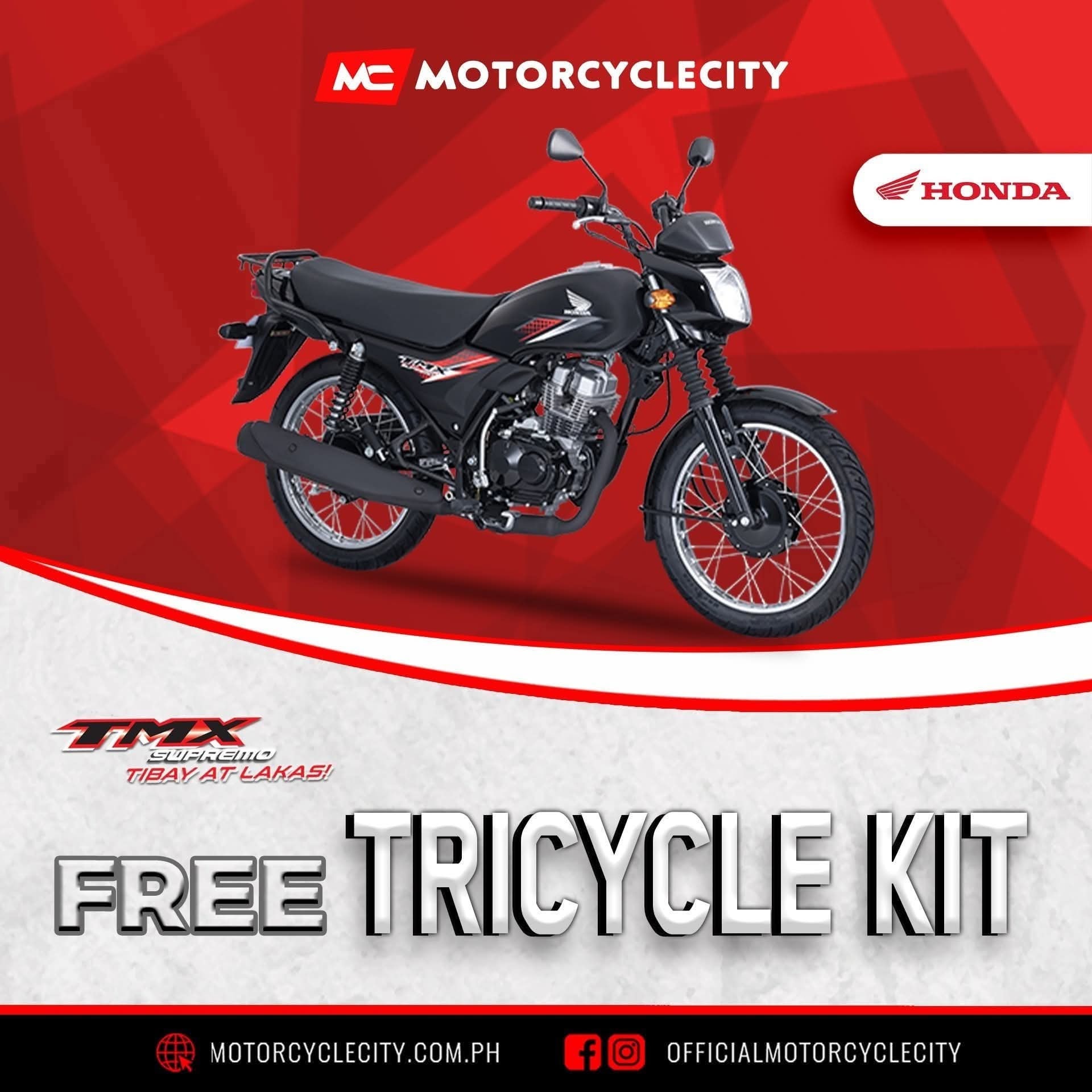 MotorcycleCity - The Honda TMX Supremo is actually a 150cc motorcycle ...