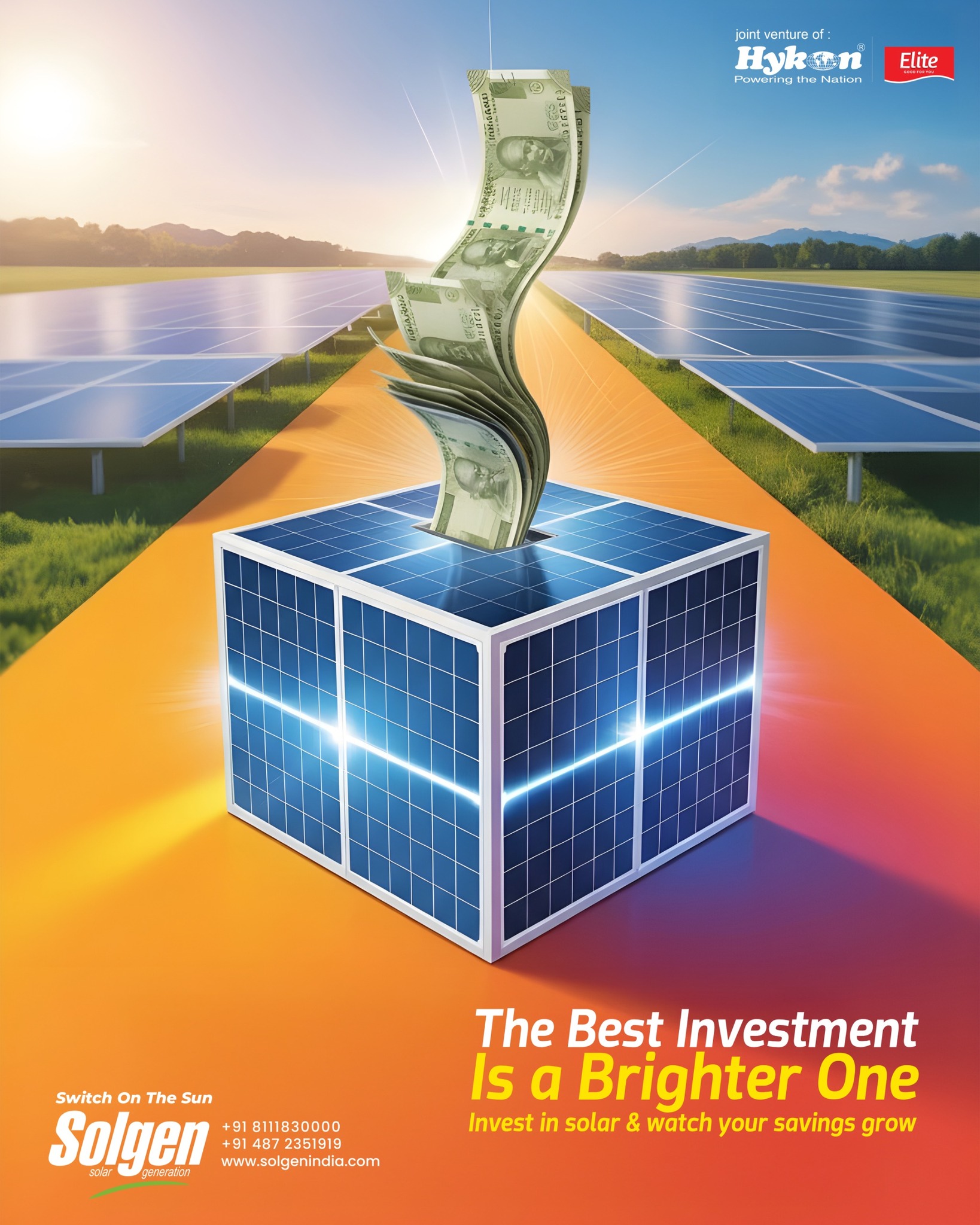 Solgen - The Best Investment is a Brighter One ☀️💡 Invest in solar ...