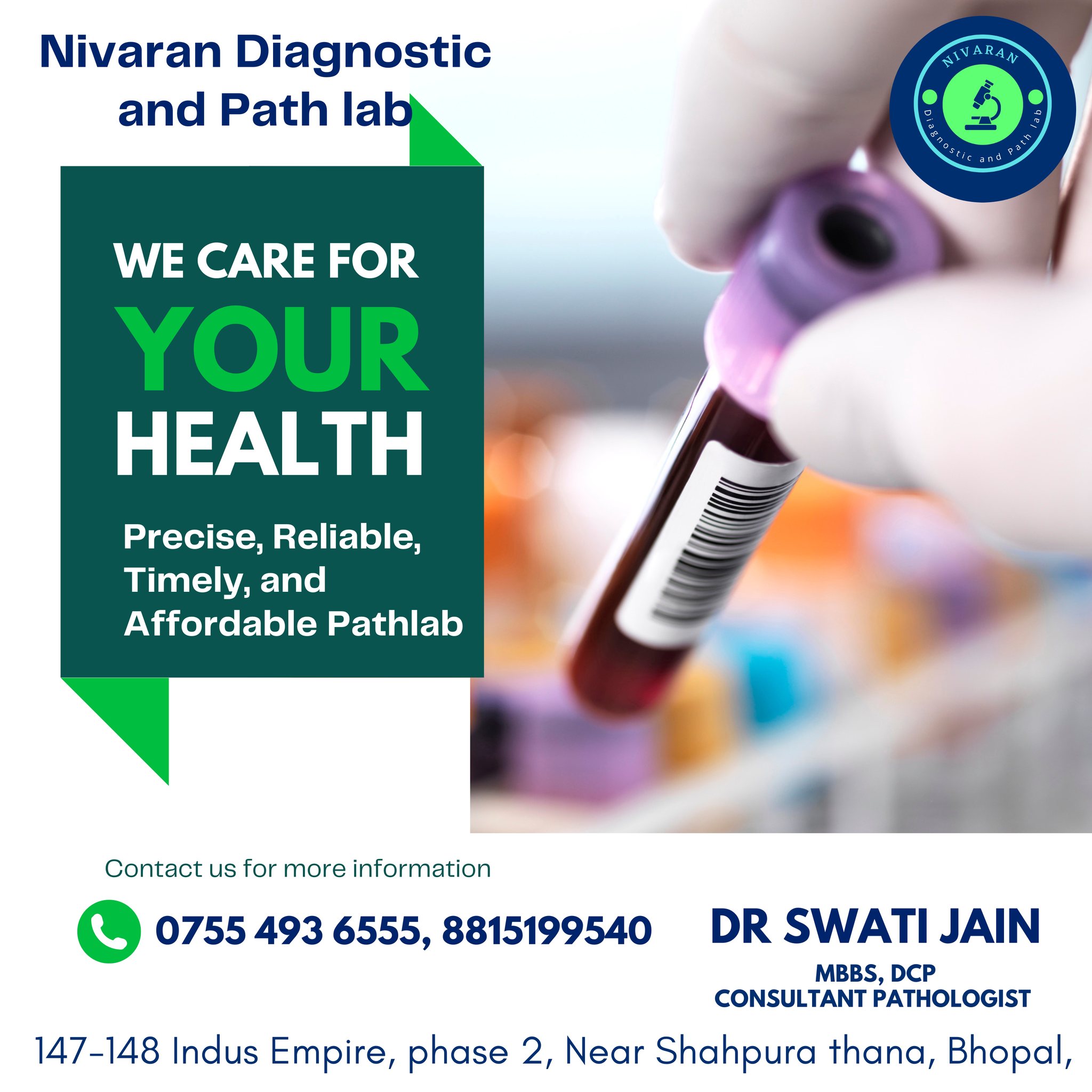 Nivaran Diagnostic and Path Lab Bhopal | Bhopal