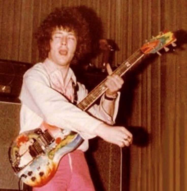 Eric Clapton performing with Cream at The Jaguar Club in Germany