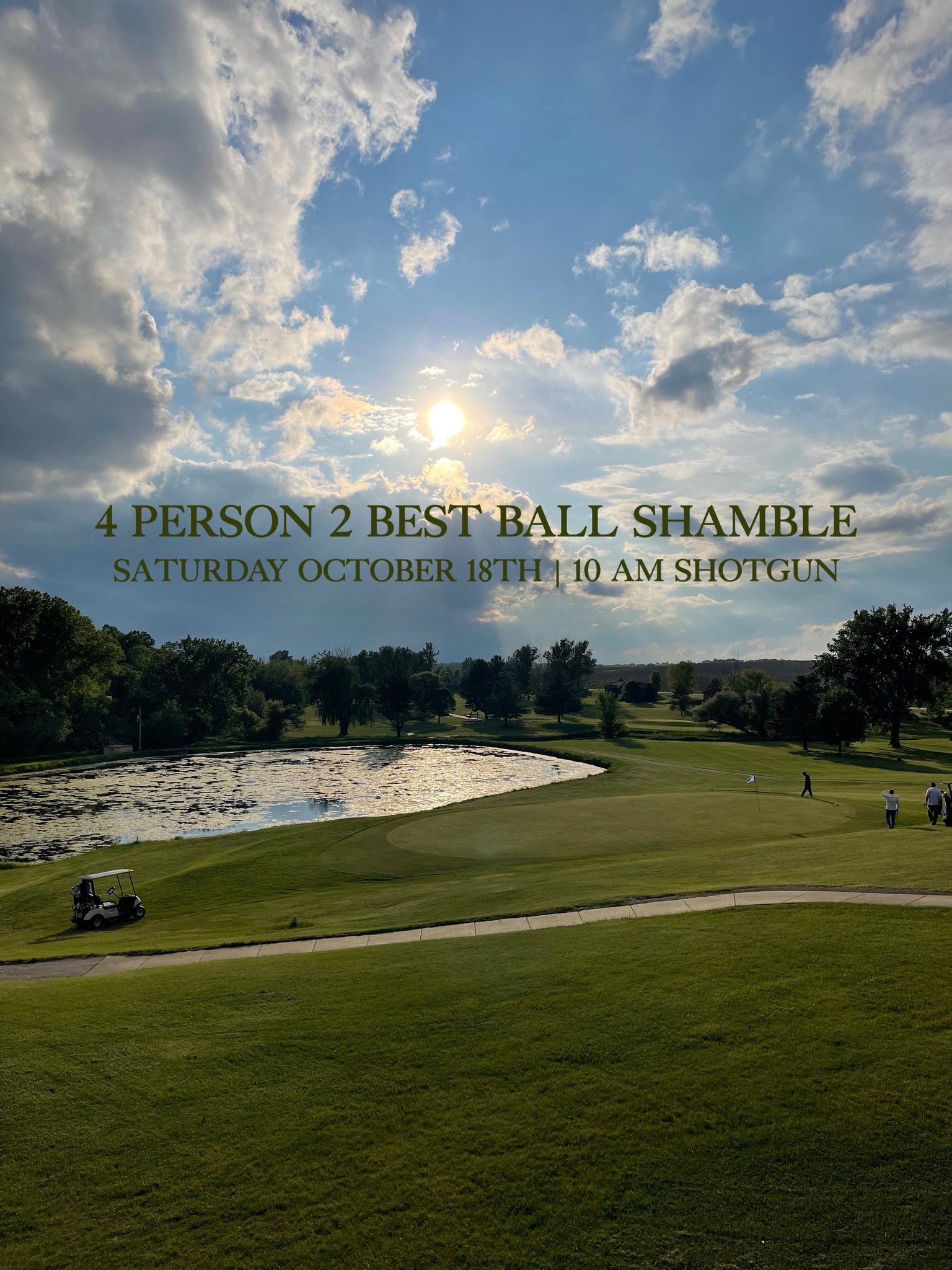 4 Person 2 Best Ball Shamble