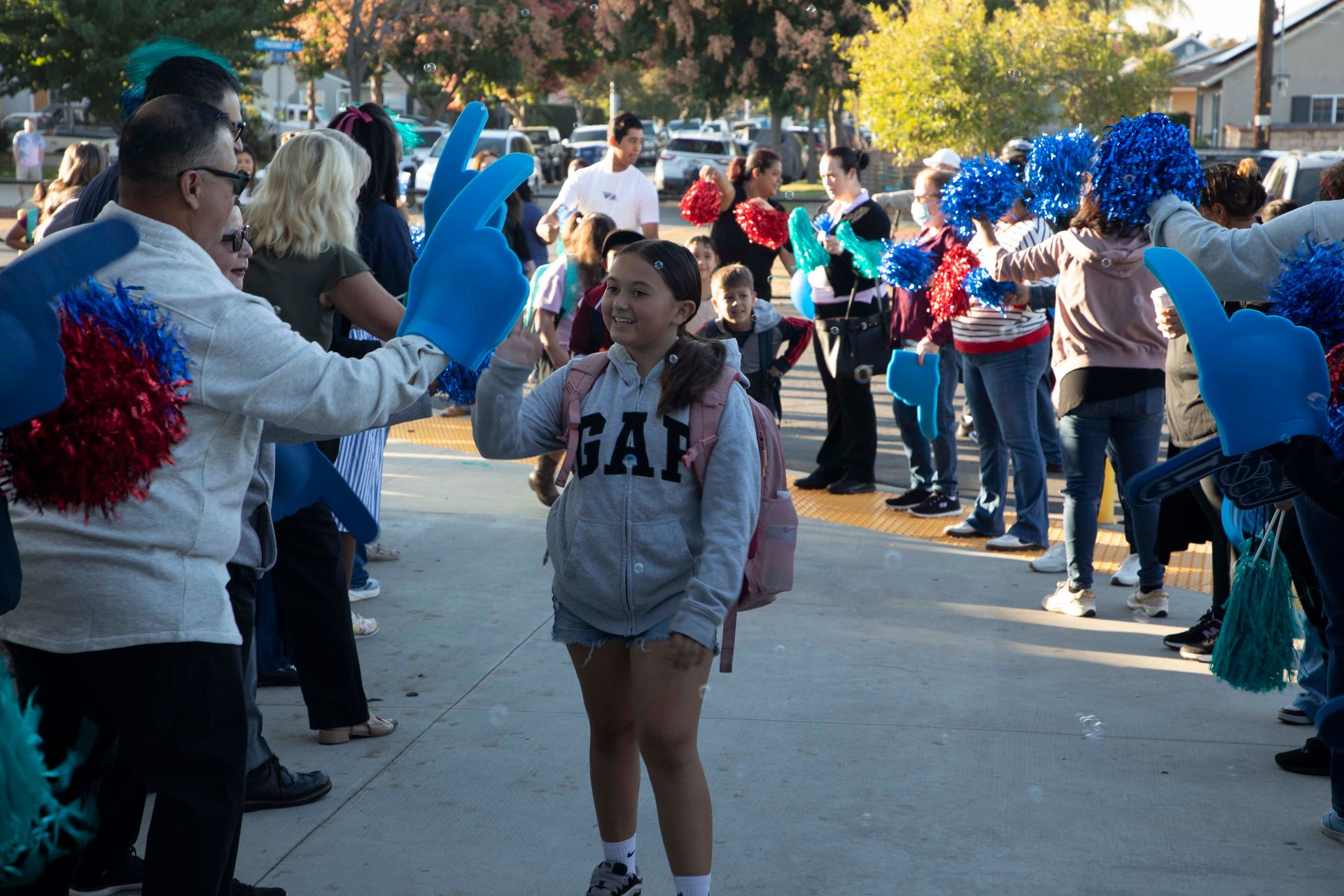 Paramount - AUSD's first High Five Friday was a hit, just look at those ...